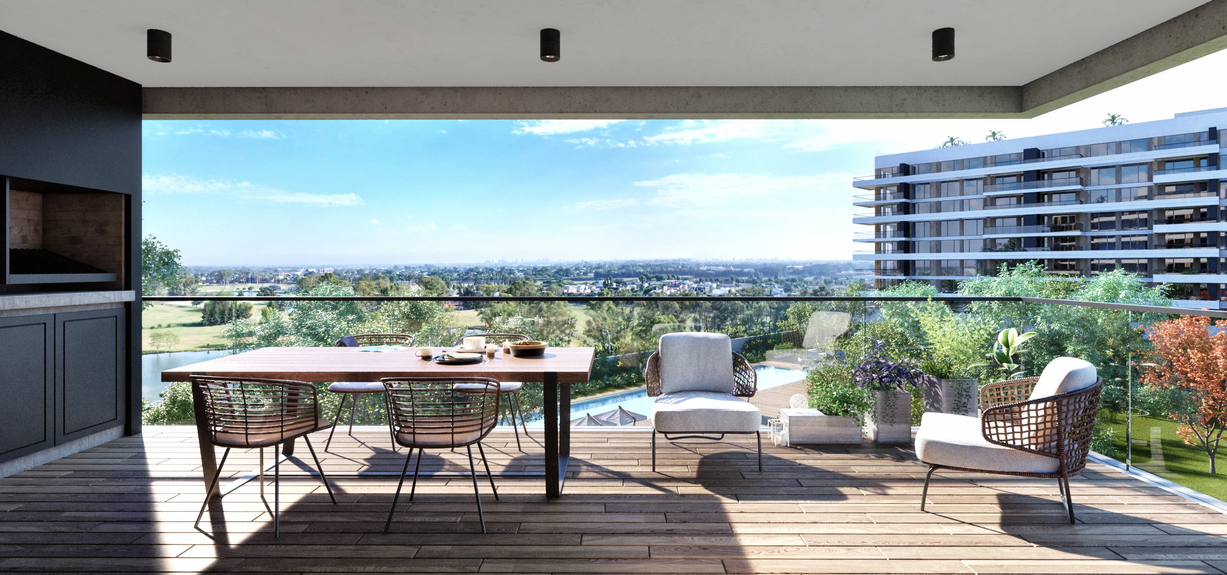 Balcon hacia Pileta